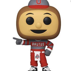 Brand New Funko Pop College Mascots: Ohio State - Brutus Buckeye Vinyl Figure